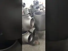 ТРОЙНИК сварки встык SMLS тройника штуцеров трубы Ansi B16.9 равный 1/4 дюймов к 40 дюймов Rollingsand video