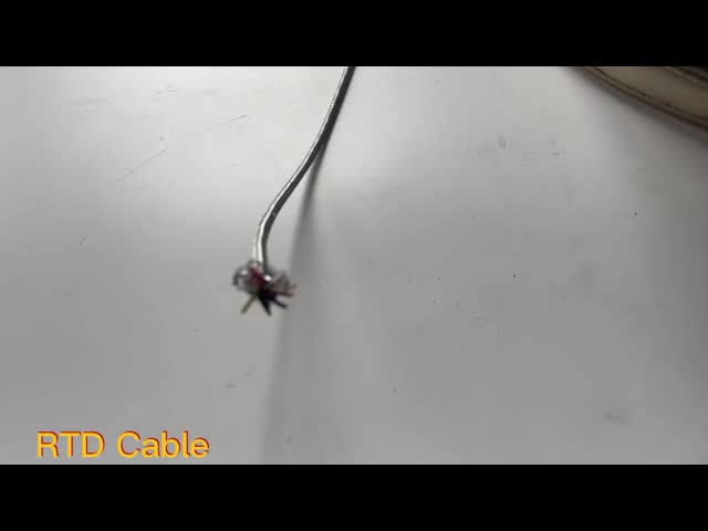 PT100 PFA isolou o cabo folheado a níquel 0.2mm x 7 da RTD/6