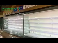 Refrigerador aberto da Multi-mesa do supermercado/Alcance-no refrigerador 2℃ da bebida - 10℃ video