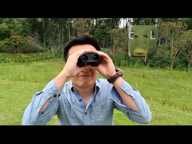 Adults Kids Bird Watching 12x25 Compact Binoculars With Clear Weak Light Vision video