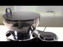 GD6001T Электрическая кофейная мельница для домашних нужд Автоматическая стальная video