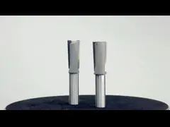 Doppio il router fornito di punta della flauto carburo ha morso l'anti abrasione della falegnameria