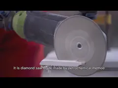 1.6mm паяемое бортовое лезвие алмазной пилы Masonry 2 для круглой пилы video