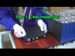 Шкаф установил систему 10.24Kwh 100A солнечной солнечной энергии блока батарей лития резервную video