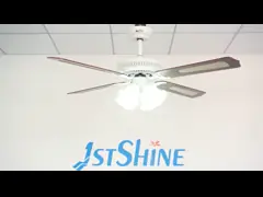 Традиционная классическая люстра потолочных вентиляторов 52 дюйма для ресторана video