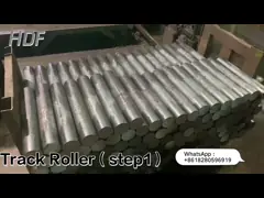 Undercarriage разделяет следа экскаватора ролика следа экскаватора фланца ролика следа E2120 ролик двойного нижний video