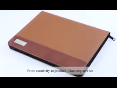 Материал многофункционального водоустойчивого портфолио тетради банка силы кожаный video