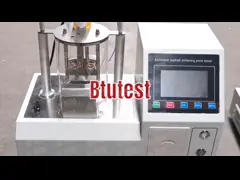 Кольцо оборудования для испытаний асфальта Btutest автоматические и прибор 700W шарика video