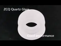 Cnc продел нитку точность отверстия сплавленного кремнезема подвергая механической обработке высек части кварца video