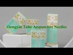 500pcs Zhongyan Taihe Acupuncture Needles Disposable Sterile Copper Handle Acupuncture Needle With Tube