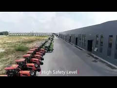 4wd Agricultural Farm Tractor 60hp Blue 4 Wheel Tractor With Parts video