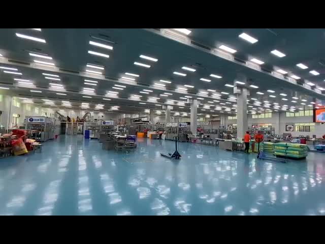 Baby diaper production workshop