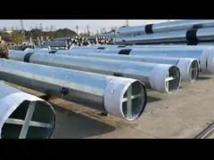 конические стальные поляки распределения 33kv гальванизировали высоковольтные линии электропередач video