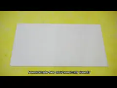 Толщина доски 25-200mm стеклоткани звукопоглотительного формальдегида стены свободная video