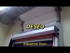 Промышленный склад Вертикальные подъемные петли Секционные крышевые двери 50 мм-80 мм Толщина изолированная секционная гаражная дверь video