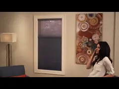 Створка ткани 20m замены тени шторок окна Sunetex клетчатая слепая video