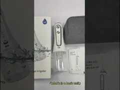 Ασύρματο σαφές φορητό νερό Flosser προφορικό Irrigator IPX7 αδιάβροχο