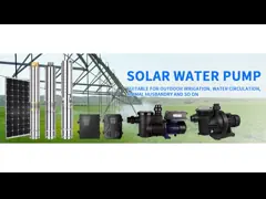 48Volt 3 Inch Solar Deep Well Submersible Pumps With MPPT Controller