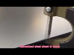 Металлическая пластина здания конструкции листа стали GI ASTM 0.35mm 0.45mm video