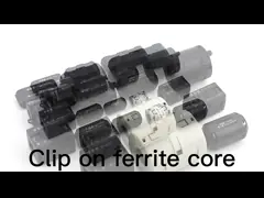 Yumuşak Geçmeli Ferrit Gürültü Filtresi Güç Kablosunda Ferrit Bobin 5-7mm