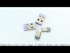 USB штепсельная вилка тип C разъем-вилка зарядный порт быстрая скорость передачи 5A video