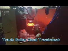 Процесс отливки вковки роликов 50мн 35МнБ экскаватора ОЭМ СИ395 нижний video