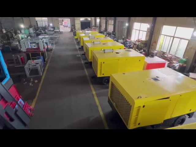 カスタマイズされた携帯用採鉱のディーゼル機関の空気圧縮機産業8棒18.5 KW