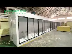 Front Open Glass Door Cold Room Display Chiller With Back Load Product Videos,Front Open Glass Door Cold Room Display Chiller With Back Load Product Video Channel