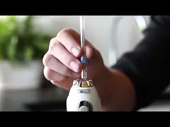 5 Модель пользовательская чистка зубов Чистое устройство Jet Pick Устная стоматология портативный беспроводный электрический USB Устный ирригатор Водяной флоссер video