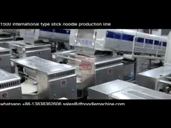 Большая лапша ручки масштаба делая машиной 3.4T/H высокий эффективный сухой делать лапши video