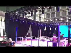 Подгонянный кладя в коробку воюя боксерский ринг Muttahida Majlis-E-Amal четырёхугольника доски древесины кольца составной video