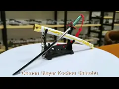 Сплав 3D модель брелок убийца демонов анимация мини металлический меч украшения Kochou Shinobu video