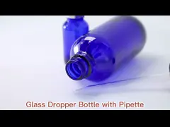 Бутылка с капелькой для эфирного масла 15 мл 30 мл 50 мл детская сыворотка стеклянная бутылка video