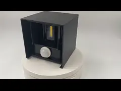 Лампа стены СИД датчика движения 12W PIR крытая вверх и вниз водоустойчивая video