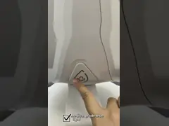 Блок развертки машины анализатора кожи ABS лицевой анфас подвергает 8 механической обработке в одном video