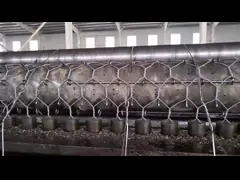 Простая корзин провода Габион регулирования паводковых вод установка покрытая ПВК и быстрая video