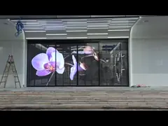 Прозрачное СИД показывает видит до панель SMD1921 дисплея видео- для магазина моды video