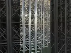 Алюминиевый квадратный этап структуры ферменной конструкции коробки Spigot освещая системы ферменной конструкции video