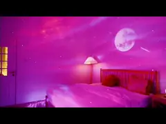 Tuya Wifi Smart Star Projector Night Light Alexa Google Starry Sky Night Projector video