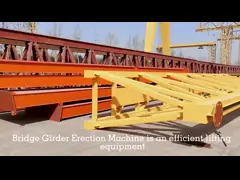 Индивидуальная машина для установки оборудования для запуска балки дорожного моста с источником питания video