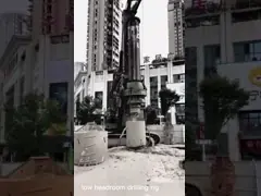 China 1000KN Pile Foundation Drilling Machine With Max. Drilling Depth 30m supplier