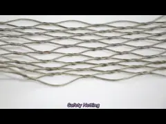 Плетение провода плетения 60x60mm Ss безопасности балюстрады перил лестницы SS316 video