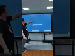 Education Interactive Smart Whiteboard 4K Nano Capacitive Touch Panel Blackboard