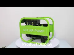 водяная помпа погружающийся глубокой скважины DC 12V солнечная приведенная в действие с цветом камуфлирования video