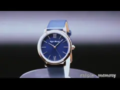 Кварц 3Bar женщин наручных часов 36mm кожаного ремня CE 3ATM video