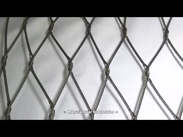 веревочка провода нержавеющей стали 40*40mm цепляет кисловочный сопротивляться для лестницы