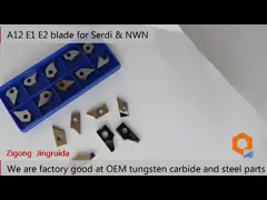 Сопротивление носки цементированного карбида режущим инструментом сиденья клапана ОЭМ с Коатде video