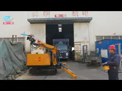 Дистанционное управление машины черни Crawler влажное конкретное распыляя video