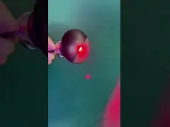 Свет СИД черноты покрывая алюминиевый красный 12V 1W полумесяца морской для яхты шлюпки video