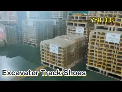 HITACHI EX65 EX60 ZX60 Mini Excavator Track Shoes Плиты грунтозацепов экскаватора video